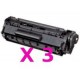 Tripack Toner Compatibili Per Canon FX-10
