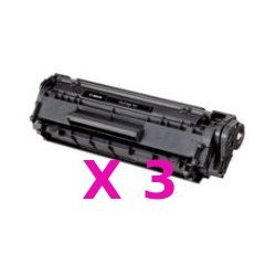 Tripack Toner Compatibili Per Canon FX-10