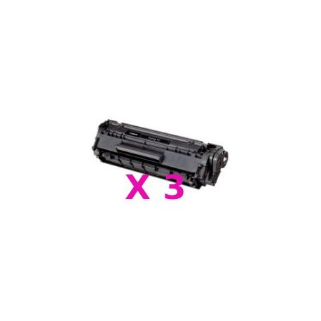 Tripack Toner Compatibili Per Canon FX-10