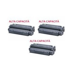 Tripack Toner Compatibile Nero Per Hp Q2613X