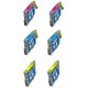 Set 6 Cartucce Compatibili Per Epson T0712 T0713 T0714