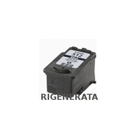 Cartuccia Nera Rigenerata Canon PG512 Alta Capacità