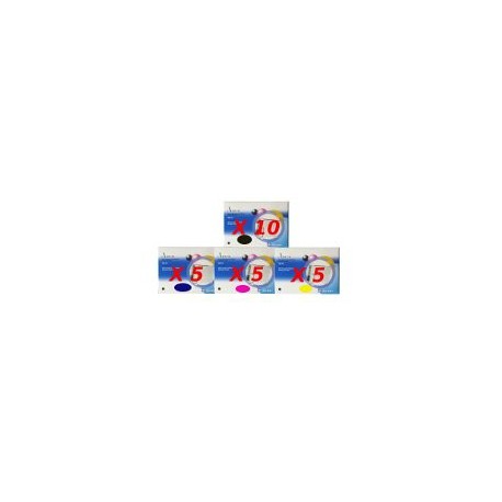 Set 25 Cartucce Compatibili Super Rainbow Per Epson T1291 T1292 T1293 T1294