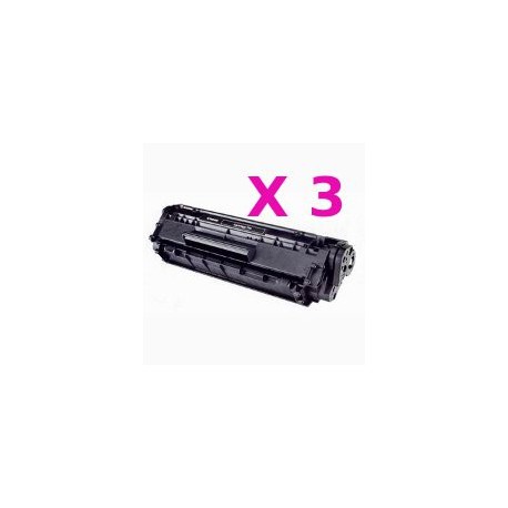 Offerta Tripack Toner Compatibili Per Cartuccia Canon 703