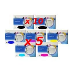 Set 35 Cartucce Compatibili Super Combo Per Epson T0801 T0802 T0803 T0804 T0805 T0806