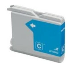 Cartuccia Compatibile Ciano Per Brother LC-1000C LC-970C