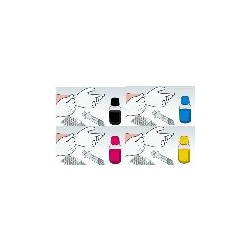 Kit 4 Flaconi 100 ML Inchiostro Dye Brother