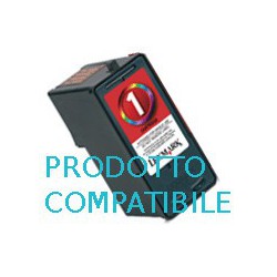 Cartuccia Tricolor Rigenerata Lexmark 18C0781 No.1