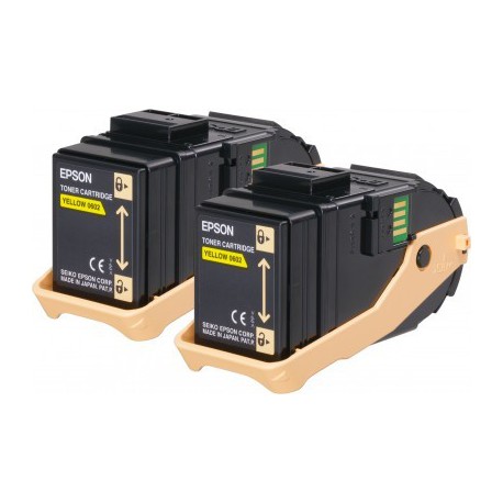 Toner Giallo Compatibile Per Epson C13S050606
