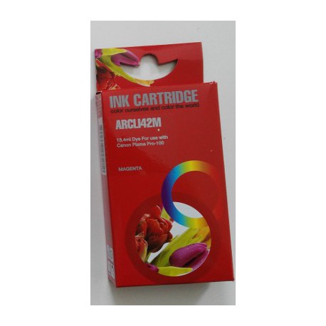 Cartuccia Compatibile Magenta Con Chip Per Canon CLI-42