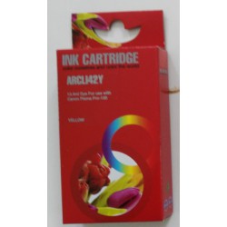 Cartuccia Compatibile Gialla Con Chip Per Canon CLI-42