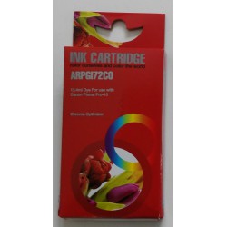 Cartuccia Compatibile Trasparente Con Chip Per Canon PGI-72co
