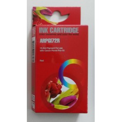 Cartuccia Compatibile Rosso Con Chip Per Canon PGI-72r