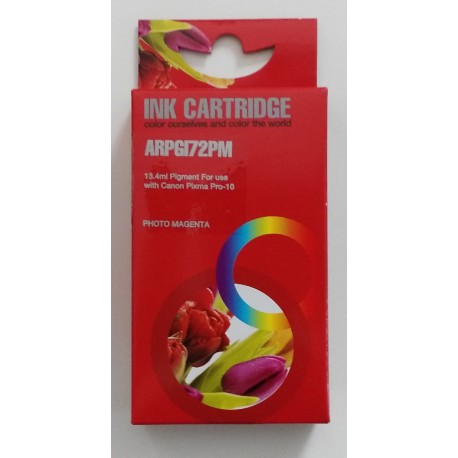 Cartuccia Compatibile Magenta Photo Con Chip Per Canon PGI-72pm