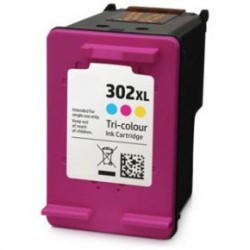 Cartuccia Tricolor Rigenerata HP 302 XL (F6U67AE)