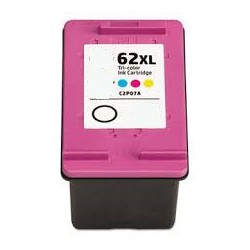 Cartuccia Tricolor Rigenerata HP 62 XL (C2P07AE)