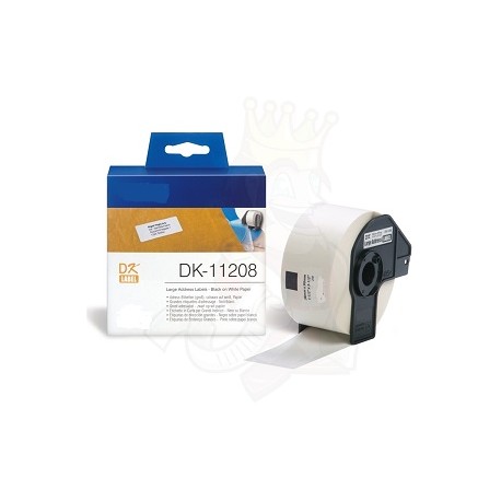 DK 11208 Rotolo Etichette 38mmX90mm 400psc Bianco