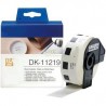 DK 11219 Rotolo Etichette 12mm 1200psc Bianco