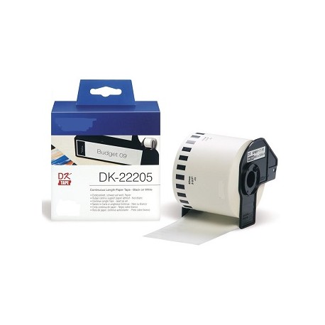 DK 22205 Rotolo Etichette 62mmX30.48m 1000psc Bianco