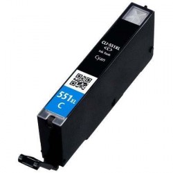 Cartuccia Compatibile Ciano Per Canon CLI551C