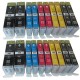 SuperPack 4 Canon PGI-550BK compatibili + 4 CLI-551compatibili per colore totale 20 cartucce