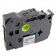 TZ-FX611 Rotolo Etichette 6mmX8m Laminato Giallo Nero