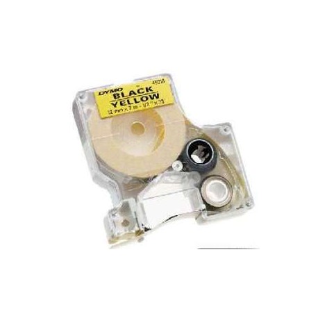 Nastro Etichette Dymo Compatibili S0720730 9mm x 7M Giallo