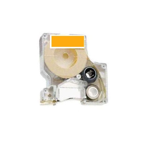 Nastro Etichette Dymo Compatibili S0720790 6mm x 7M Giallo