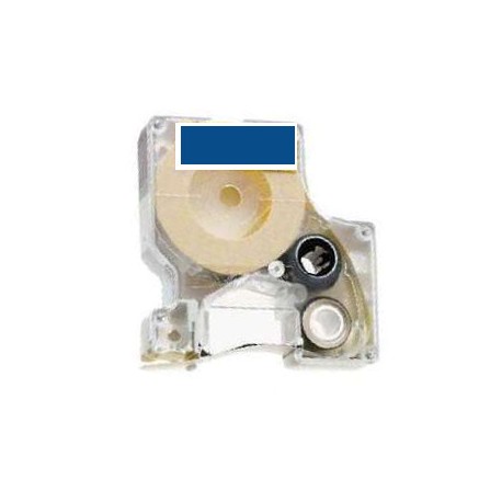 Nastro Etichette Dymo Compatibili S0720560 12mm x 7M Blu