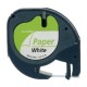 Nastro Etichette Dymo Compatibili S0721520 12mm x 4M Bianco Nero