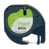 Nastro Etichette Dymo Compatibili S0721520 12mm x 4M Bianco Nero