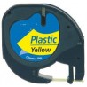 Nastro Etichette Dymo Compatibili S0721670 12mm x 4M Giallo plastificato