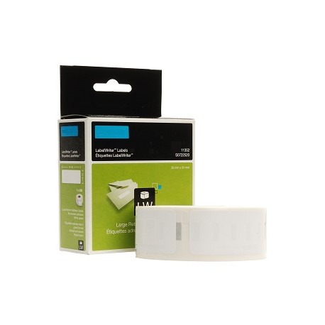 Nastro Etichette Dymo Compatibili S0722520 54mm x 25mm Bianco 500pag