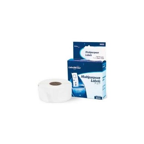 Nastro Etichette Dymo Compatibili S0722480 190mm x 59mm Bianco 110pz