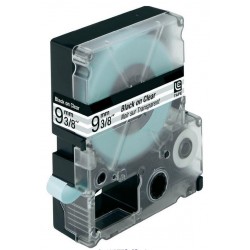 Nastro Etichette Epson Compatibili C53S624403 9mm x 9M Trasparente