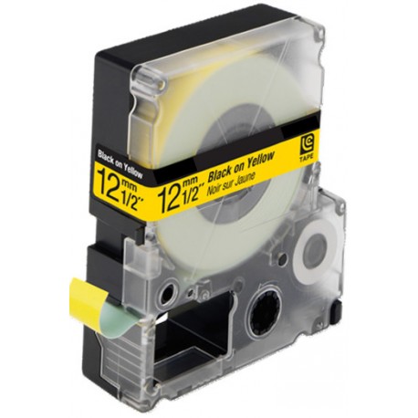 Nastro Etichette Epson C53S625410 Compatibili 12mm x 8M Giallo