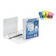 RACCOGLITORE PERSONALIZZABILE A 4 ANELLI D Ømm.25 BIANCO