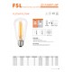 Lampadina Led 6 Watt pari a 60 watt incandescenza attacco piccolo
