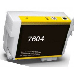 Cartuccia Epson T7604 Giallo Compatibile C13T76044010