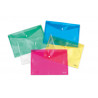 Busta con Bottone A5 Colori ASSORTITI - Conf 5pz