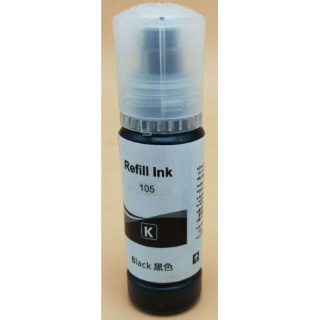 Flacone Inchiostro Nero Specifico Per Cartucce Epson 105 (C13T00Q140)