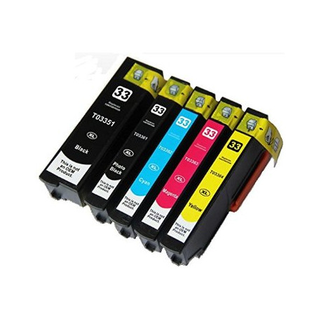 Rainbow Cartucce Epson T3351 T3361 T3362 T3363 T3364 XL