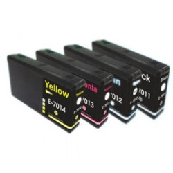 Rainbow 4 Cartucce Epson T7011XL T7012XL T7013XL T7014XL