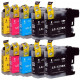 Multipack 10 Cartucce Brother LC-123