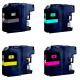 Rainbow 4 Cartucce Brother LC-127XL LC-125XL