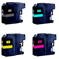 Rainbow 4 Cartucce Brother LC-127XL LC-125XL