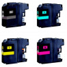 Rainbow 4 Cartucce Brother LC-127XL LC-125XL