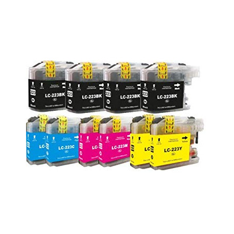 Multi Pack 10 Cartucce Brother LC223