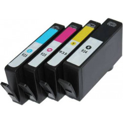 Rainbow 4 Cartucce Compatibili HP 934XL HP 935XL