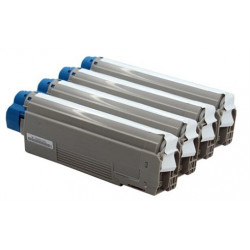 Multipack Toner Oki 43865732-43865731-43865730-43865729 Compatibili